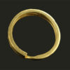 Solid Brass Split Rings Double Loop Key ring 15, 25, or 30mm outside diameter - Image 4