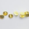 Rivets LONG post Double Cap 12mm gold pkt 25 - Image 3