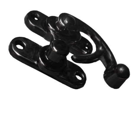 Large lockable Swing Catch GunBlack with screws 45mmHx37mm Qty 2 - Image 5